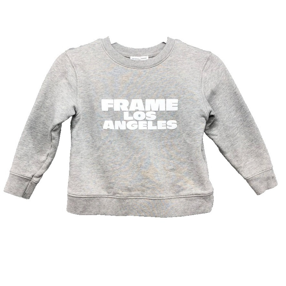 Frame Baby2Baby Graphic Crew Neck Sweatshirt Unisex Kids 6 Gray Play School
